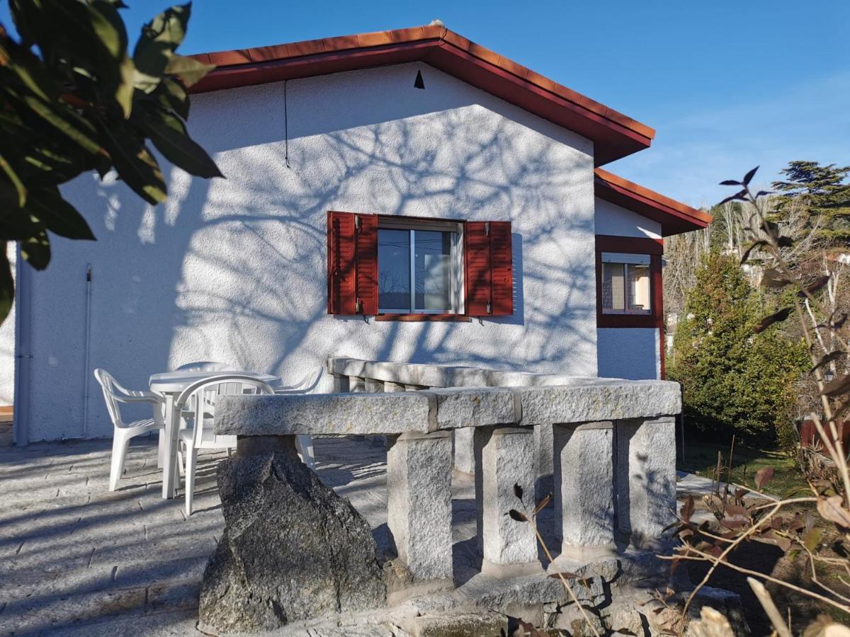 Casita Independiente Con Jardin Y Chimenea. Cercedilla Kültér fotó
